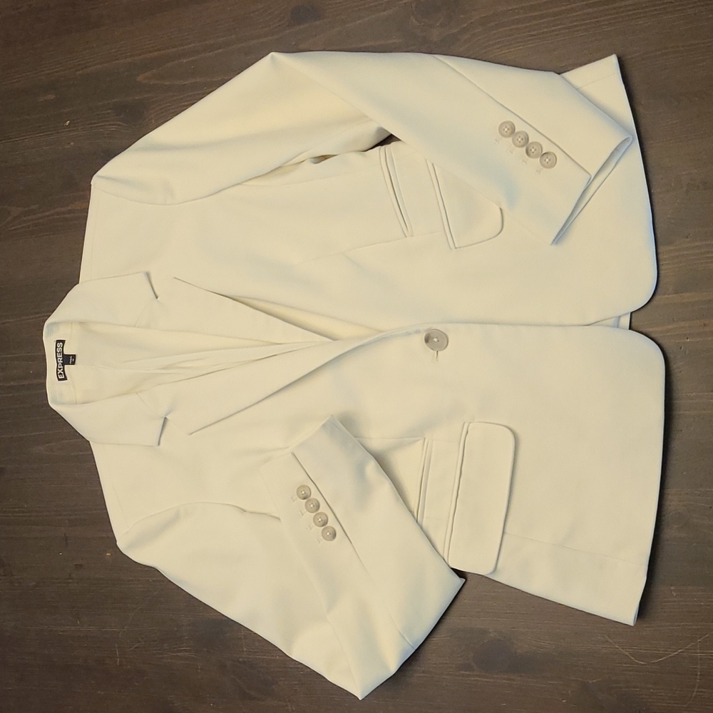 Express Blazer white